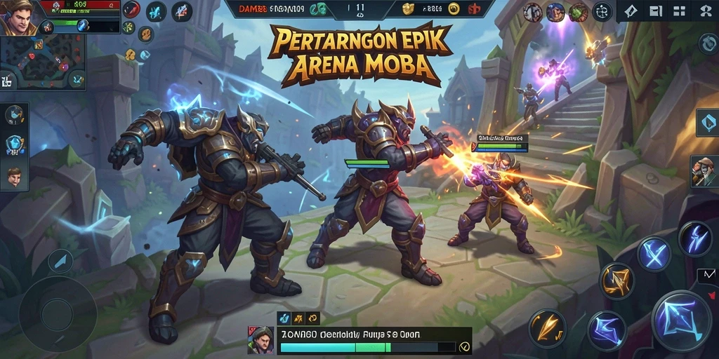 Gameplay intens DAM88 dengan karakter beragam dan strategi menarik.