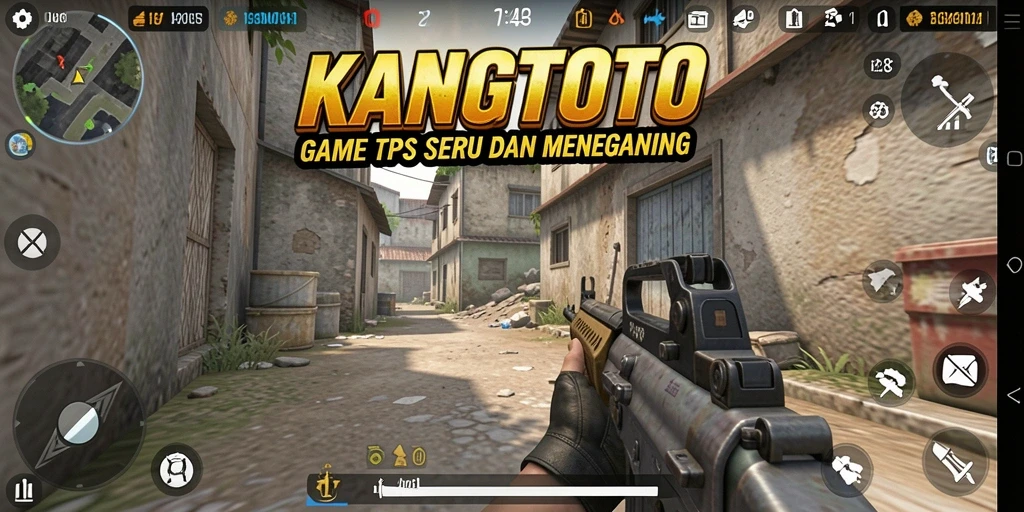 Screenshot gameplay KANGTOTO yang menampilkan aksi seru.